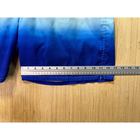 Old Navy - Men's Swim Short Printed Swimsuits - Red/Blue/White - Extra Large - Picture 8 of 16